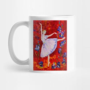 Waltz of the Flowers. Irises Mug